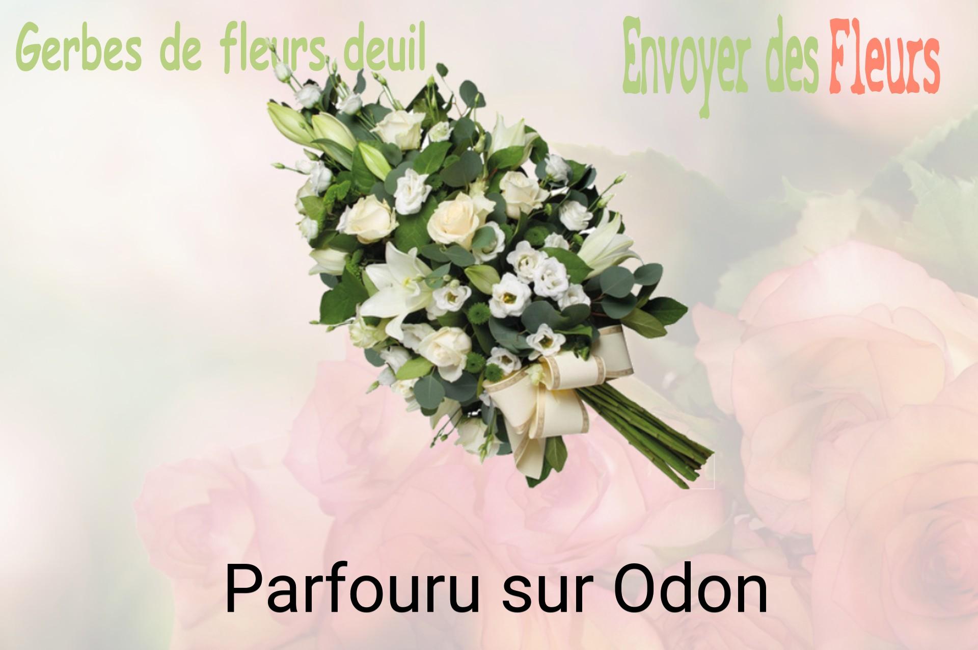 Gerbe de fleurs de deuil livrée à Parfouru-sur-Odon